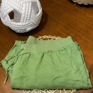 Linen Wide Leg Pants